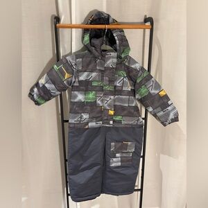 Iceburg Outerwear Gray Boys Snowsuit, Size 18M